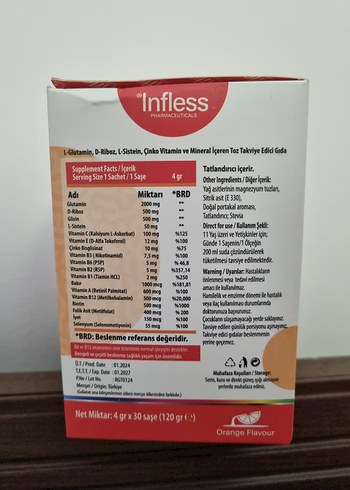 Infless Regista Sağlık Takviyesi 30 Saşe - Görsel 2