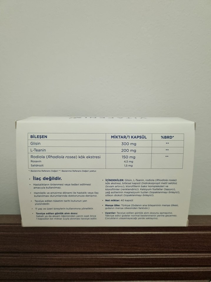 Rhodiolin 40 Bitkisel Kapsül - Görsel 2