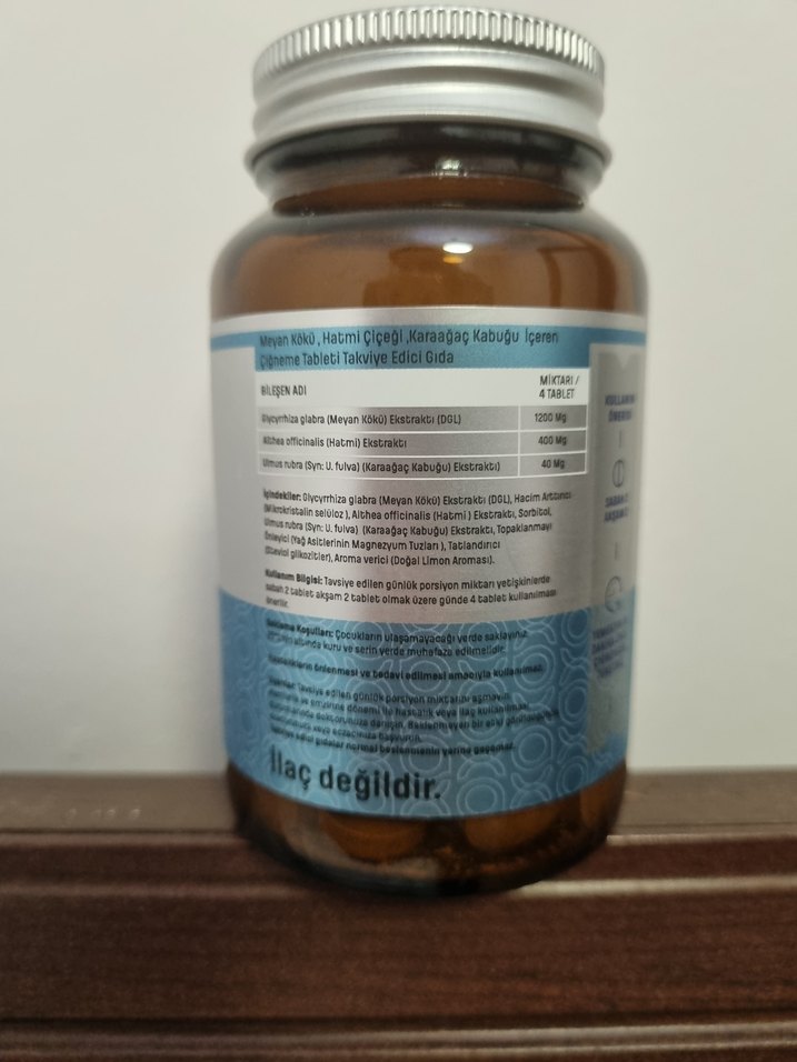 Goodday DGL Meyan Kökü & Hatmi Çiçeği 120 Tablet - Görsel 2