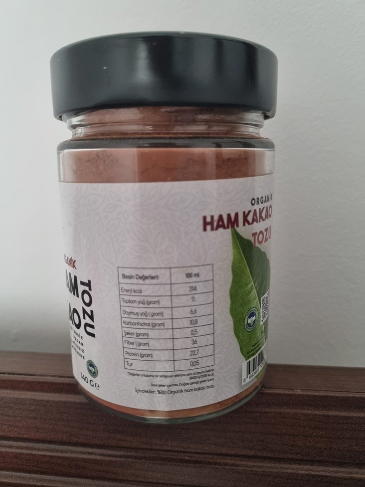 Terra Organik Ham Kakao Tozu 140g - Görsel 2