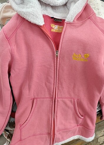 Kışlık kalın eşofman üstü Jack wolfskin