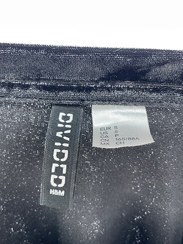 s Beden siyah Renk H&M Bluz %70 İndirimli.
