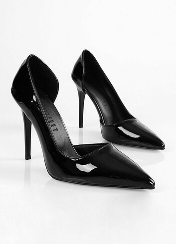 Siyah Rugan Stiletto ????