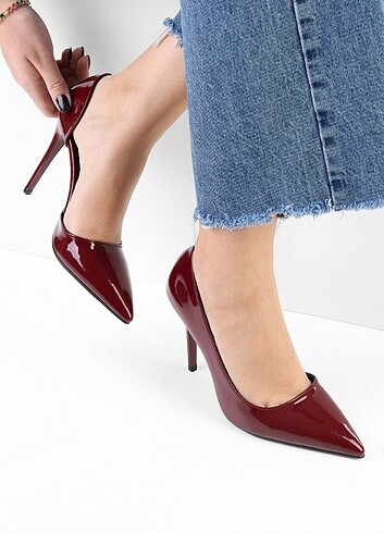 37 Beden Bordo Rugan Stiletto ????