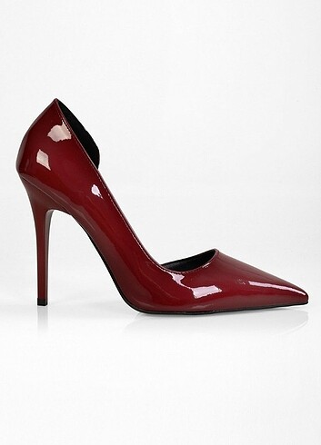 37 Beden bordo Renk Bordo Rugan Stiletto ????