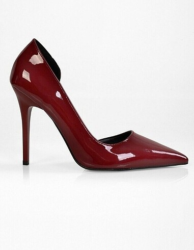 37 Beden bordo Renk Bordo Rugan Stiletto ??