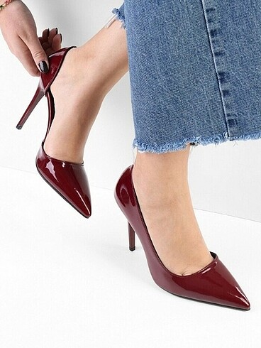 37 Beden Bordo Rugan Stiletto ??