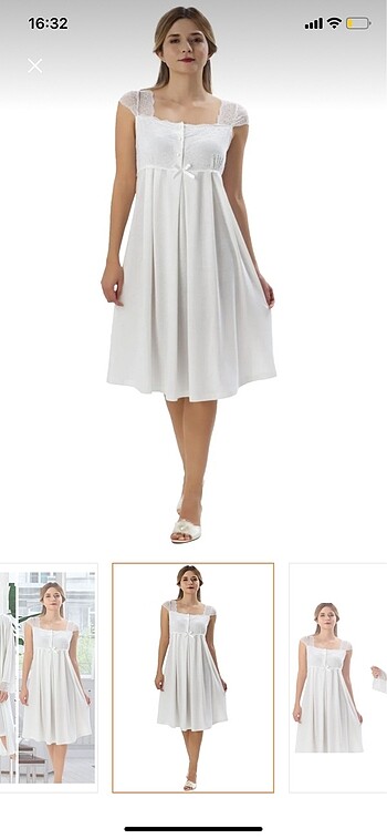 Lohusa Gecelik Sabahlık - Görsel 3