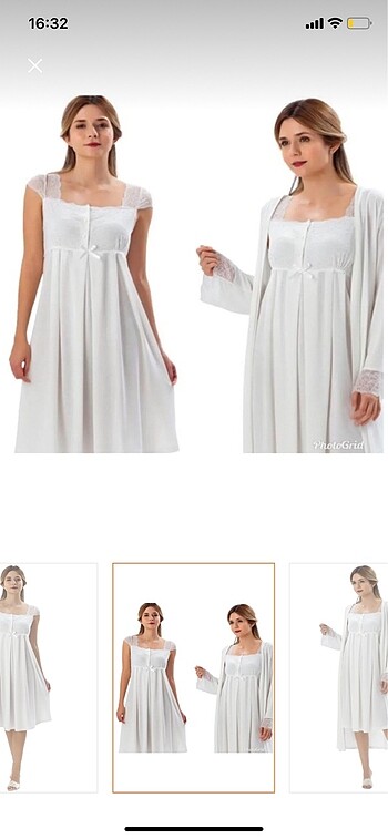 Lohusa Gecelik Sabahlık - Görsel 5