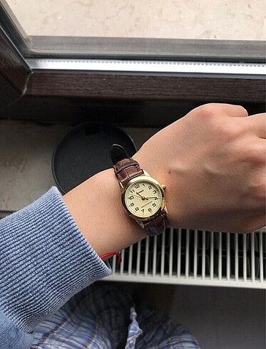 Beden CASİO KAHVERENGI KADIN VINTAGE SAAT