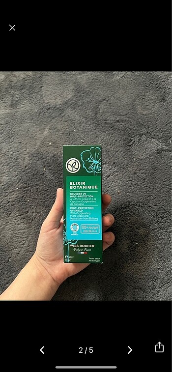 Yves Rocher Yves Rocher Elixir güneş kremi 50+