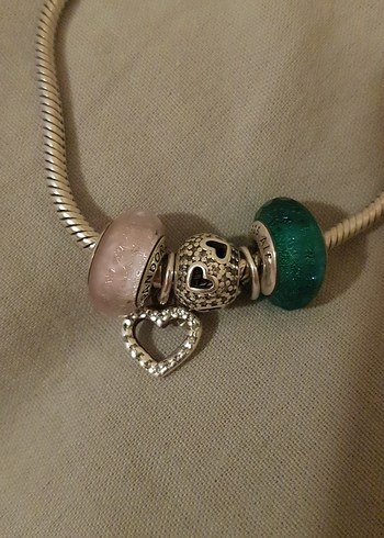 Pandora Turkuaz Boncuklu Bohem Bileklik