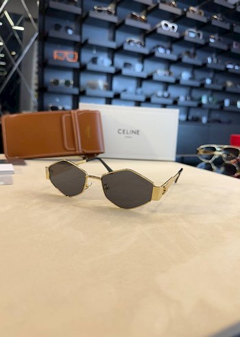 Celine Kadın Gri Gold Parlak Gözlük