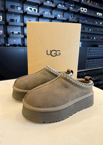 UGG Kadın Kahverengi Süet Platform Terlik