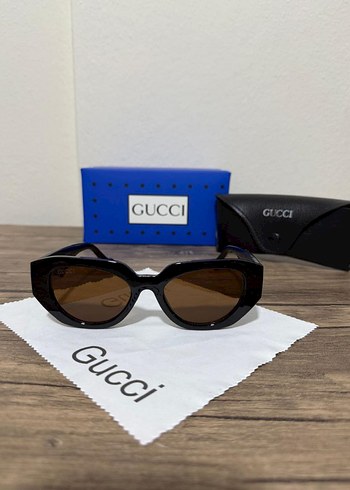 Gucci Kadın Kahverengi Parlak Gözlük