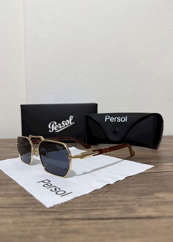 Persol Eşref tek Parlak Altın Renk Persol Güneş Gözlüğü