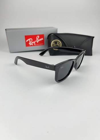 Beden siyah Renk Ray-Ban Siyah Parlak Kadın Güneş Gözlüğü