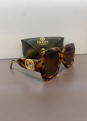 Gucci Gucci Leopar Kadın Güneş Gözlüğü