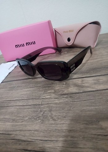 Miu Miu Miu Miu Kadın Kahverengi Gözlük