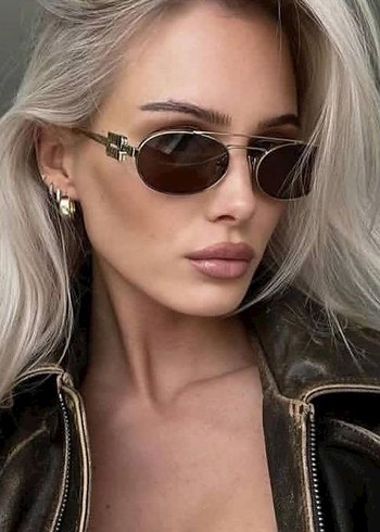 Miu Miu Miu Miu Kahverengi Kadın Güneş Gözlüğü