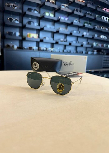 Ray-Ban Unisex Altın Renkli Güneş Gözlüğü