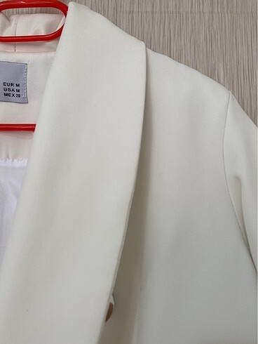 m Beden beyaz Renk Blazer ceket