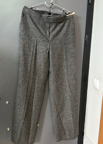 Gri Kumaş Kadın Pantolon