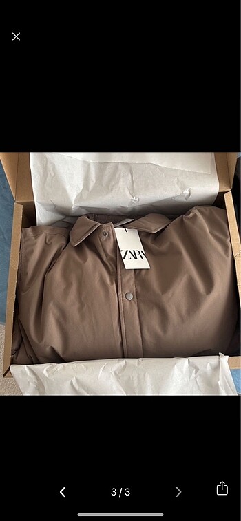 xl Beden Zara Şişme Ceket