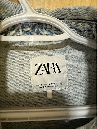 s Beden Zara jean ceket