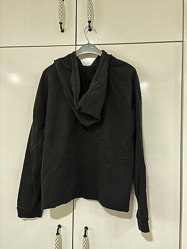 m Beden message siyah sweatshirt
