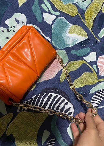 Renkli Deri Kadın Çanta - Paris Sokak Stili - Görsel 4