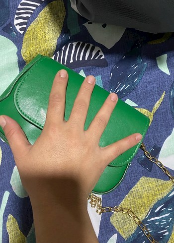 Renkli Deri Kadın Çanta - Paris Sokak Stili - Görsel 5