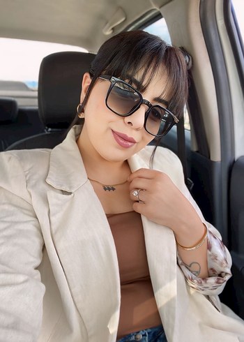 Düğmeli Camel Renkli Denim Blazer - Görsel 3