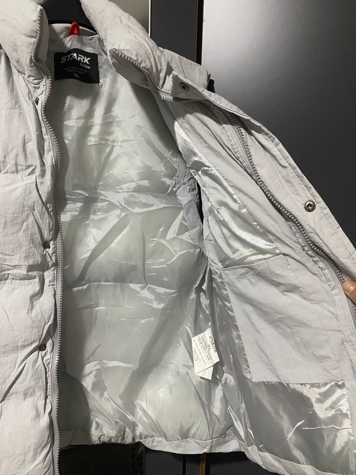 Kadın gri Kolsuz Midi Yelek - Görsel 5