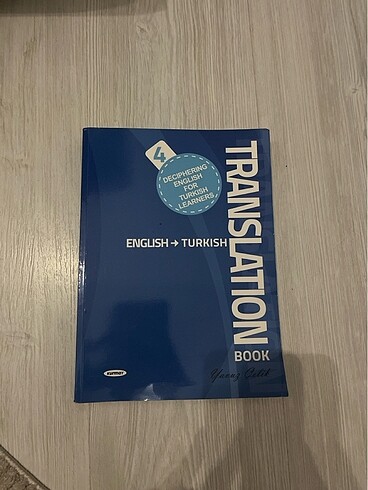 İngilizce çeviri kitabı