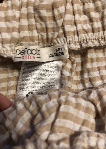 Defacto Kısa Kollu Fırfırlı çocuk Kız Takımı