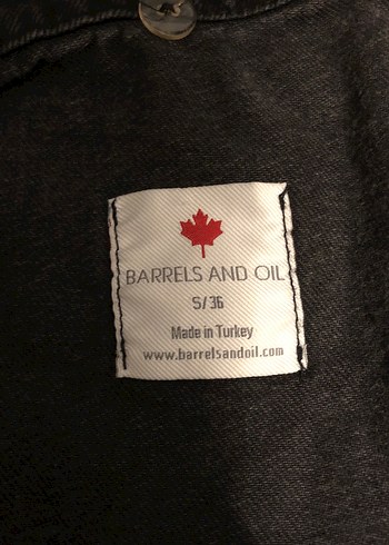Diğer Siyah Düğmeli Kadın Denim Ceket
