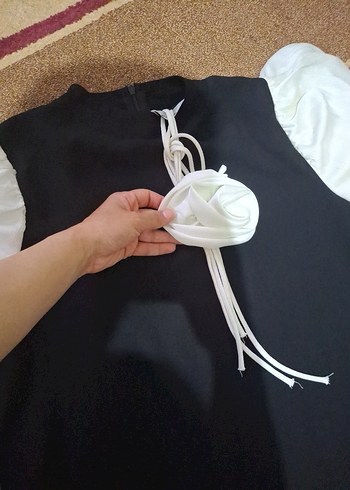 Zara Kadın Siyah Uzun Elbise