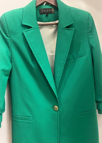 Chima Yeşil Blazer Ceket - Görsel 2