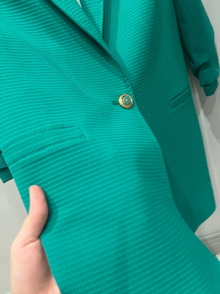 Chima Yeşil Blazer Ceket - Görsel 4