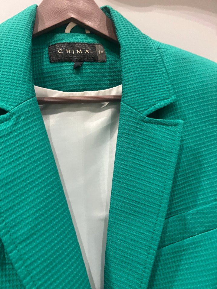 Chima Yeşil Blazer Ceket - Görsel 3