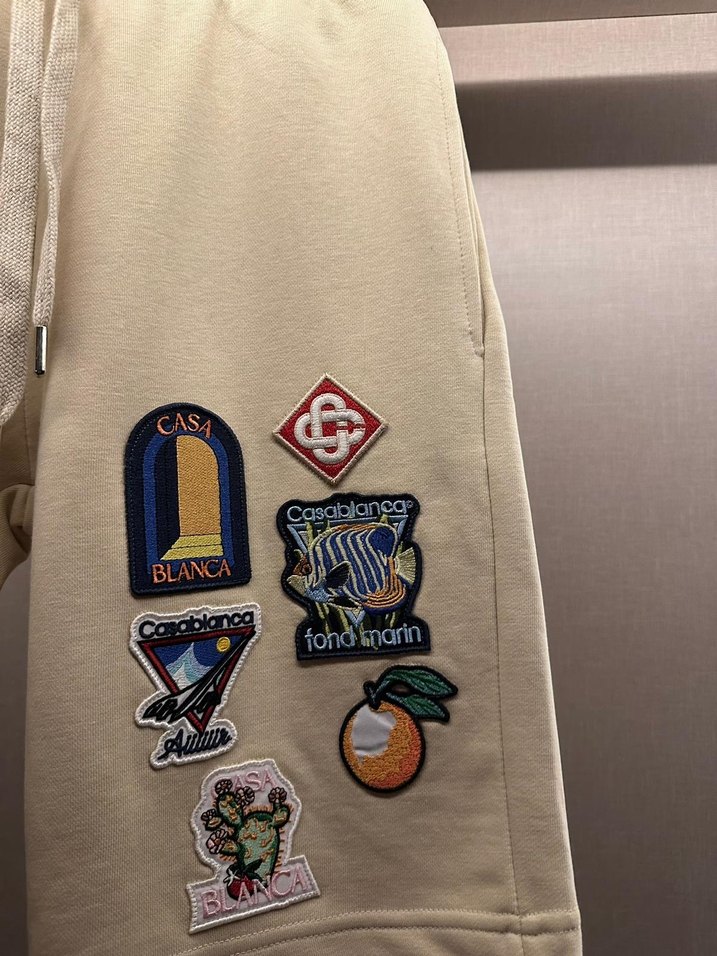 CasaBlanca Logolu Şort - Görsel 2