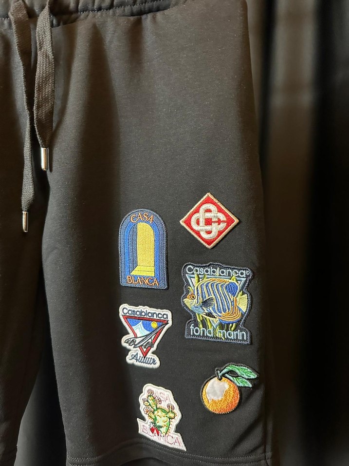 CasaBlanca Logolu Şort - Görsel 3