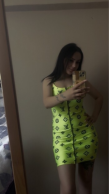 s Beden Neon elbıse