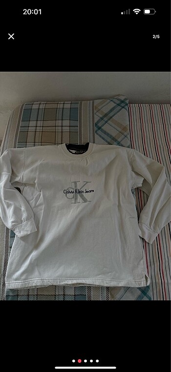 Calvin Klein 2. El Erkek Giyim Sweatshirt