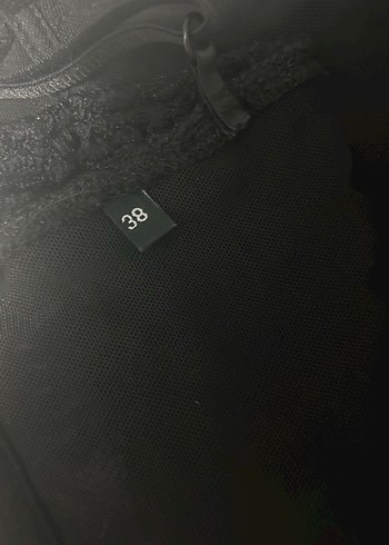 Dantel Detaylı Siyah Straplez Büstiyer - Görsel 4