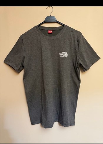 The North Face Gri Erkek Kısa Kollu Tişört 100% Pamuk