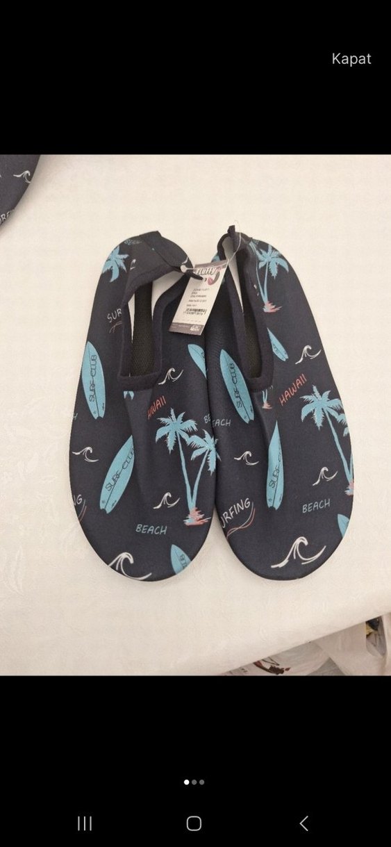 Erkek Mavi Deniz Ayakkabısı 40-41 42-43 44-45 - Görsel 2