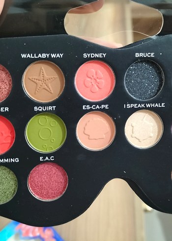 Renkli Nemo Temalı Göz Farı Paleti - Görsel 2