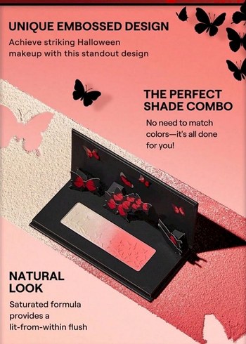 SHEGLAM Crimson Butterfly ombre allık aydınlatıcı - Görsel 3